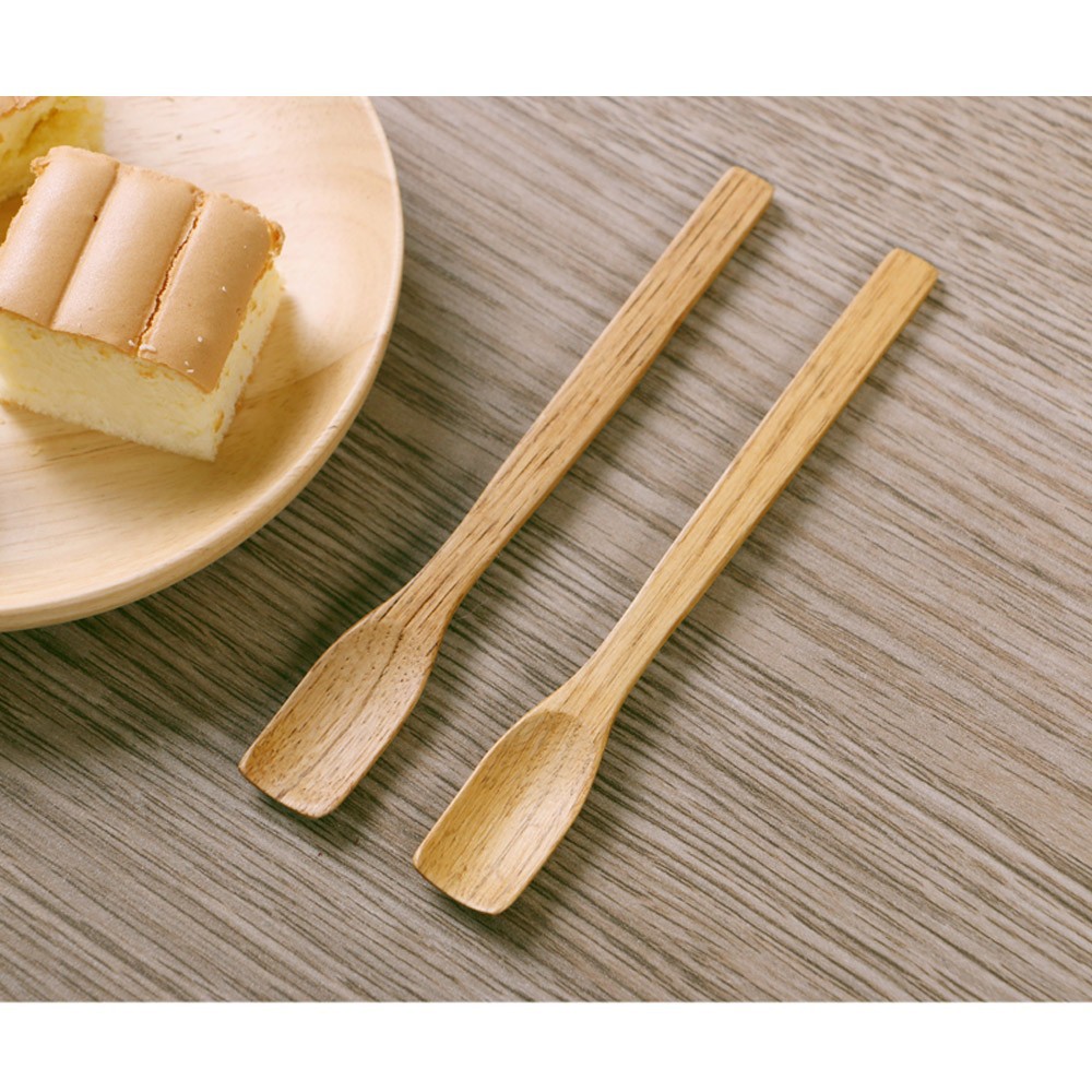 「พร้อมส่ง」 Chestnut Dessert Spoon ช้อนขนมหวาน ช้อนตักแยมสไตล์ญี่ปุ่น