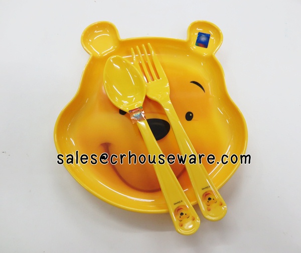 ช้อน+ส้อมหมีพูห์ 017-SP/F2359