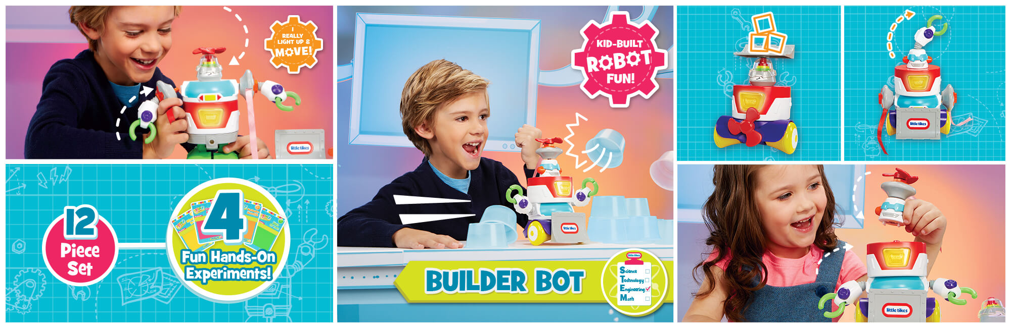 Little Tikes STEM Jr. Wonder Lab Toy with Experiments for Kids