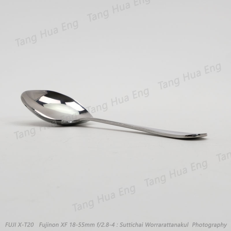 ช้อนเสริฟสเตนเลส ลายไดอาน่า