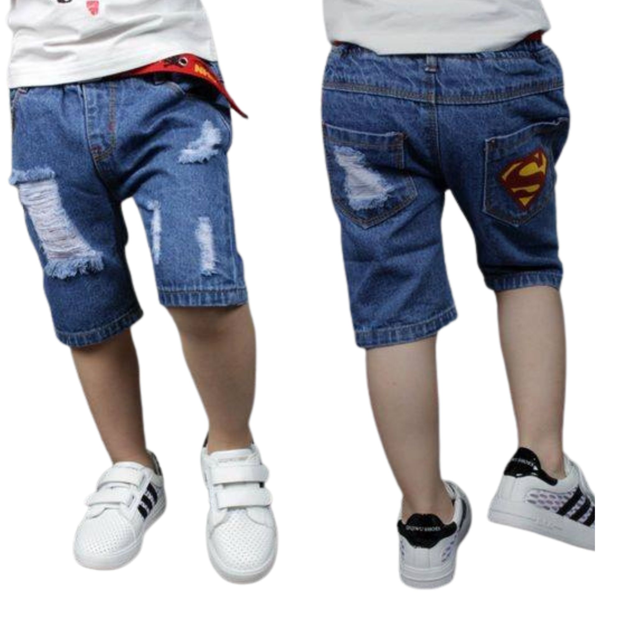 สินค้าพร้อมส่ง กางเกงยีนส์ เด็กชาย ขาสั้นขายาว