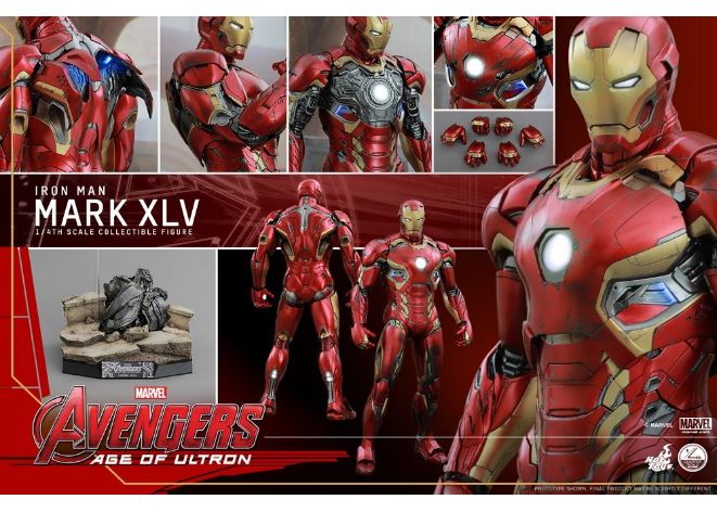 HOTTOYS - Avenger :Age of Ultron - Ironman Mark 45 ขนาด 1/4 (แนะนำ)