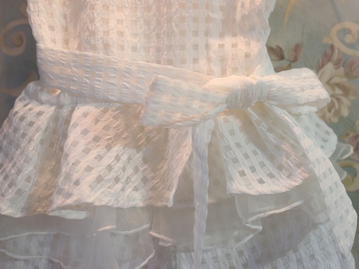 ชุดเสื้อแขนกุด ผูกโบว์+กางเกง