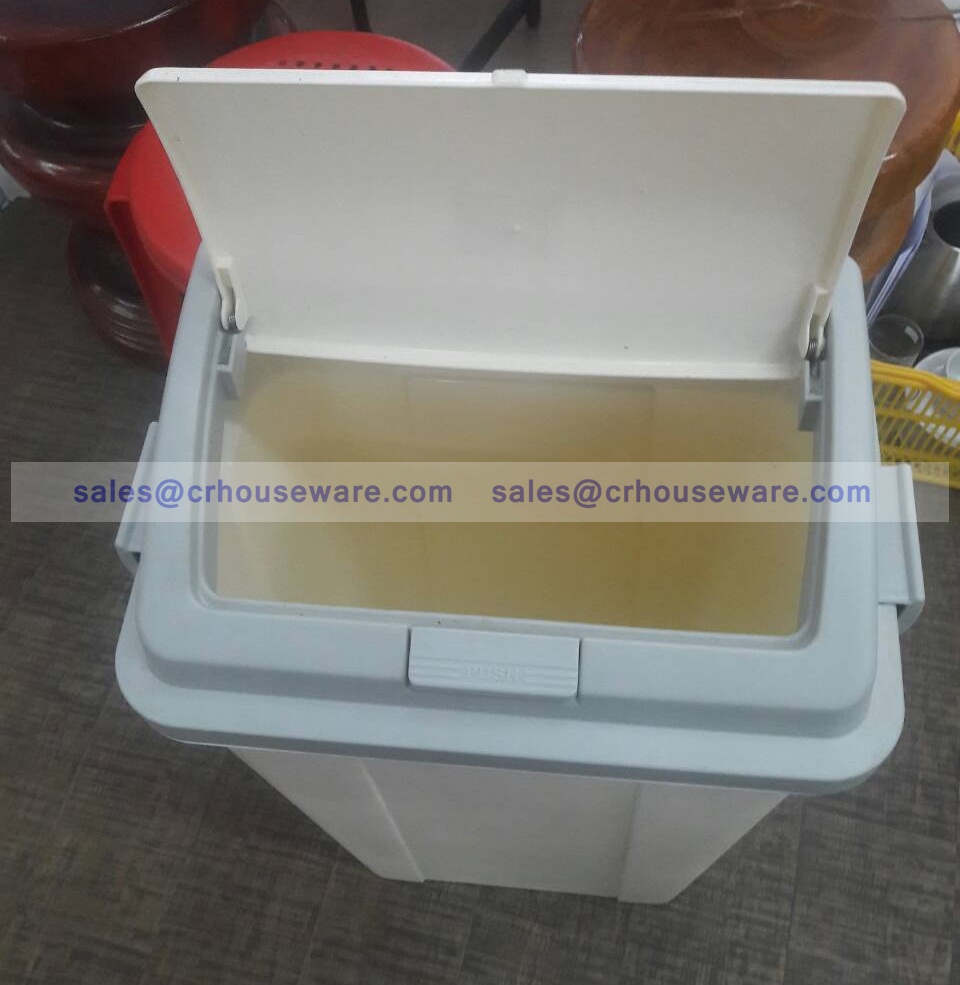 ถังขยะ ฝากดใหญ่ 001-PN6046,ถังขยะมินิมอลญี่ปุ่น,ถังขยะกลางมินิมอล