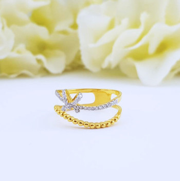 สั่งผลิตเพชรเบลเยี่ยมคัท แหวนแต่งงาน แหวนหมั้น ใส่เที่ยว ออกงาน แหวนทองคำ 18K เพชรแท้ 26 ตัง 3.40 กรัม น้ำ 98 ราคาถูกมาก มีใบรับประกันค่ะ