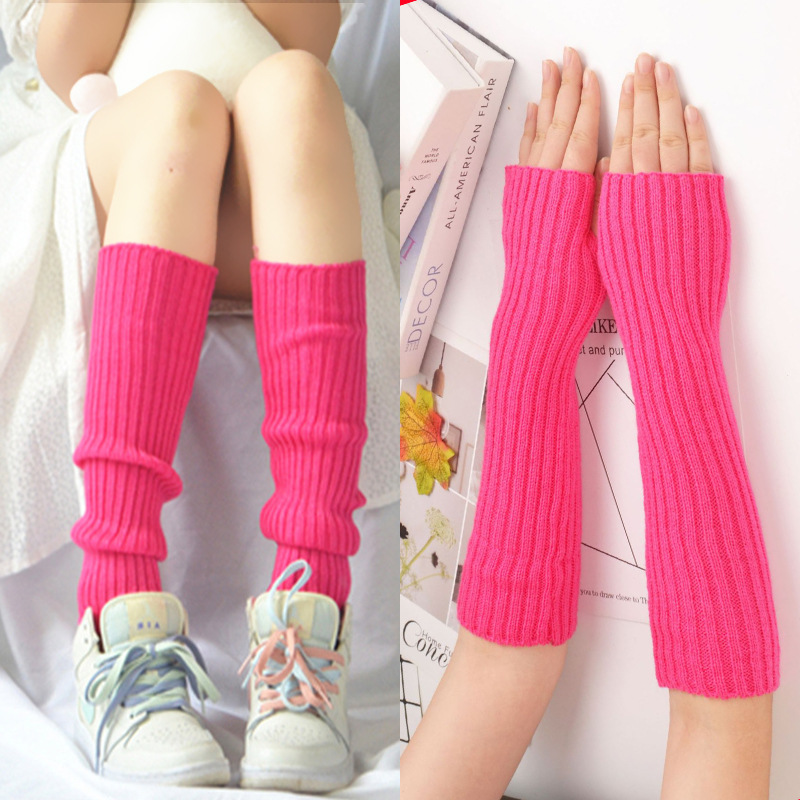 พร้อมส่ง ถุงมือ ปลอกแขน ใส่ได้ทั้งเด็กและผู้ใหญ่