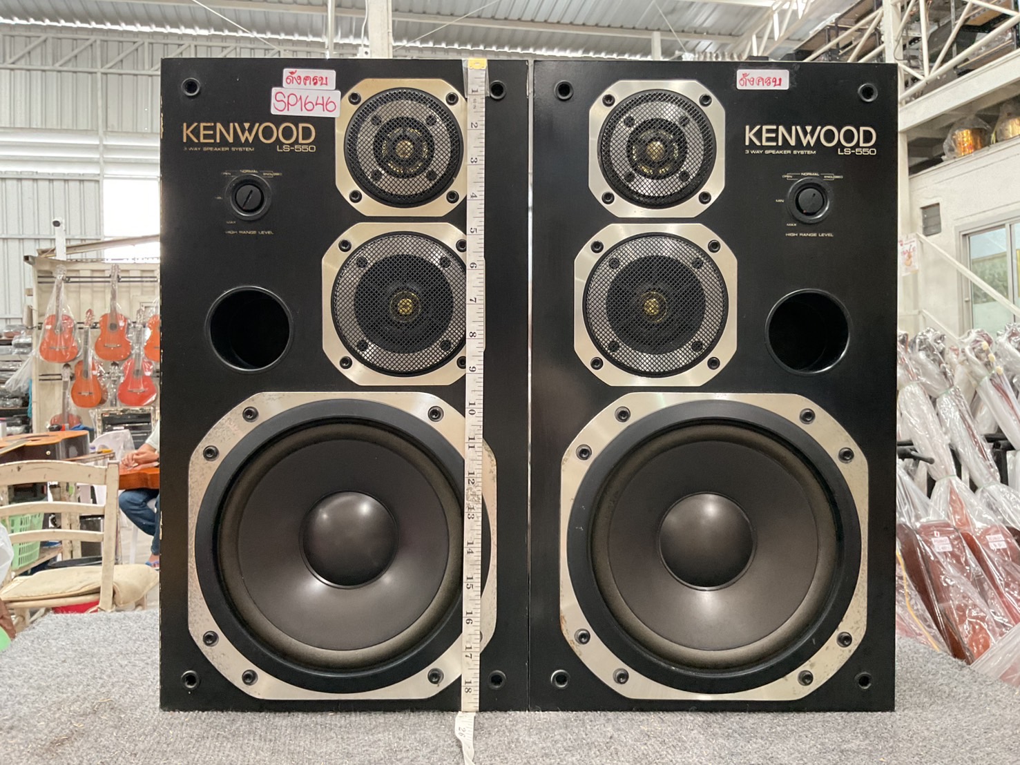 ケンウッド　LS-550　スピーカーセット KENWOOD/ケンウッド LS-550 ペア 動作品 - メルカリ
