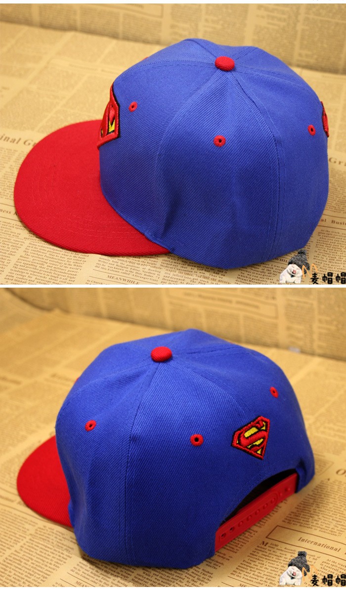 หมวกเด็ก ซุปเปอร์แมน สีกรม