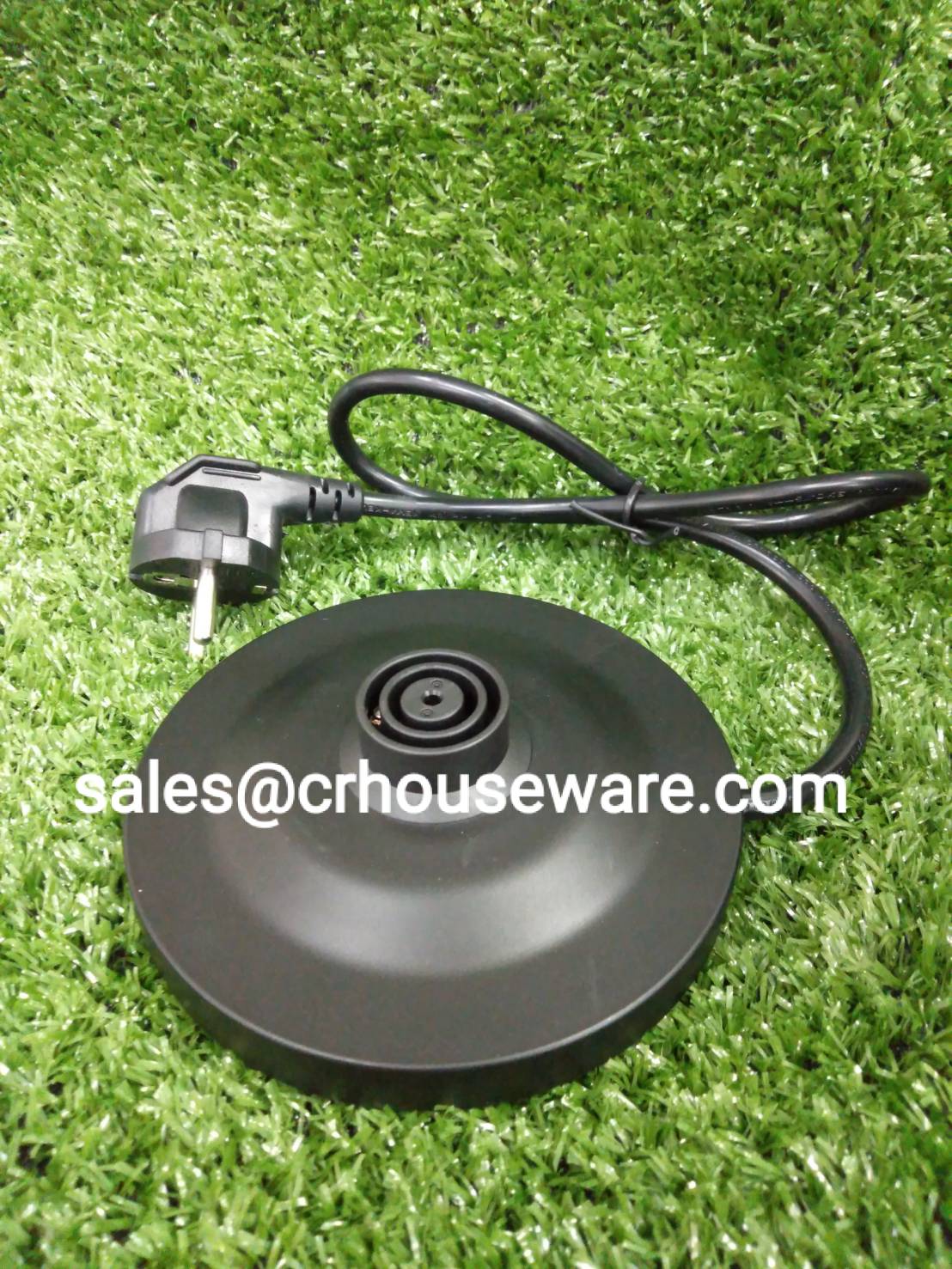 กระติกน้ำร้อนไฟฟ้า รหัส 005-EKD080L-B Double wall electric kettle 0.8 ltr., black