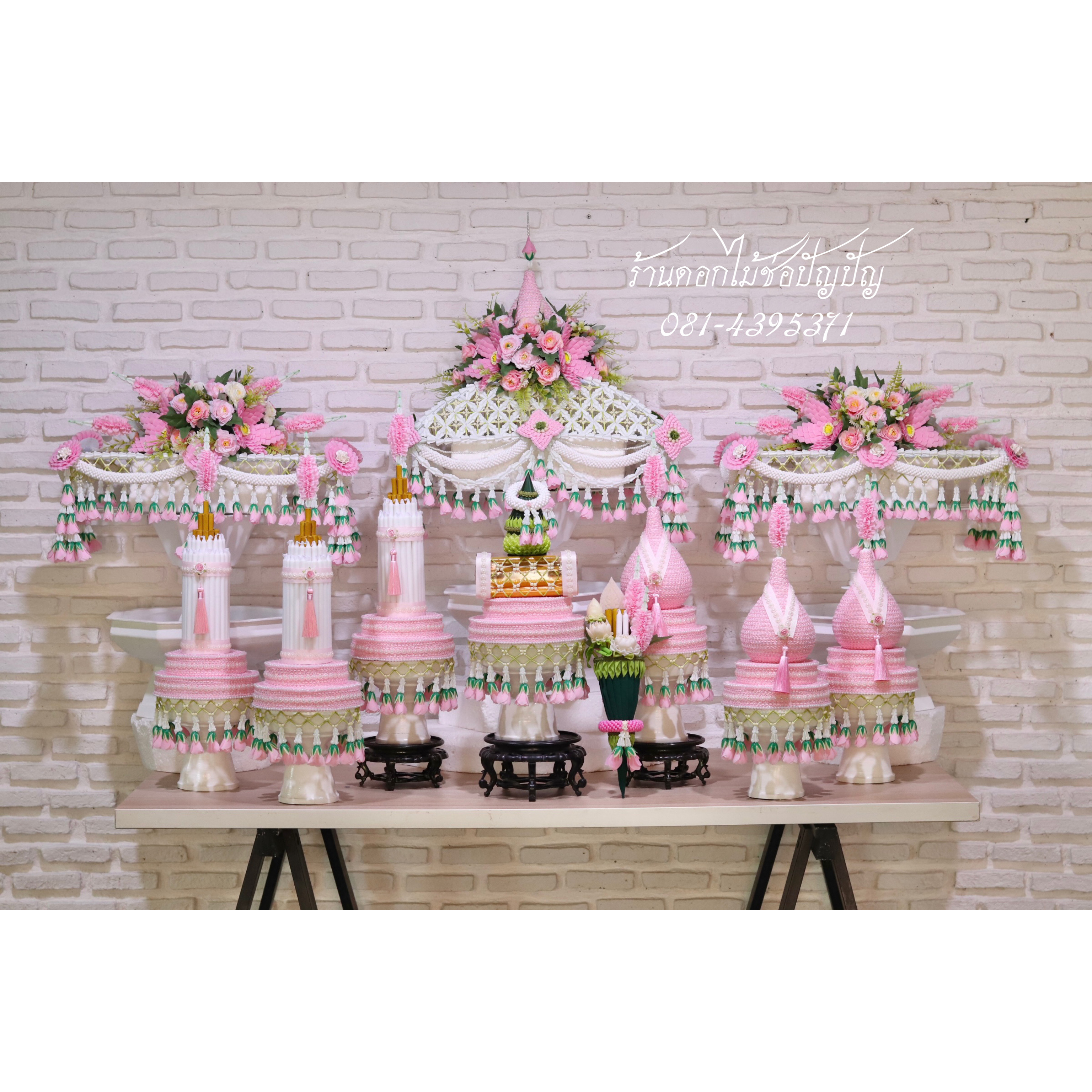 เครื่องบวชดอกไม้ประดิษฐ์ ชุดB14