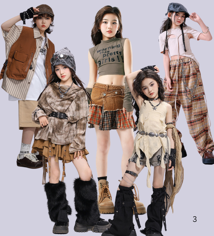 ชุดเต้น ฮิปฮอป เซ็ตเสื้อ+กางเกงขายาว**สินค้าเปิดจอง
