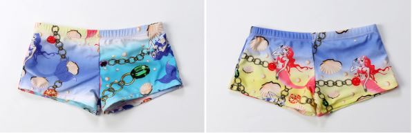 พร้อมส่ง ชุดว่ายน้ำ ผู้ใหญ่ เซ็ต4ชิ้น สีฟ้า สุดคุ้ม สามารถใส่แยกชิ้นได้