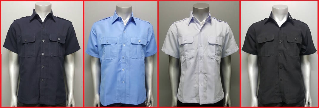 เสื้อพิธี เสื้อซาฟารี เสื้อใส่ทำงาน ผ้าโอซาก้า SIZE M สีดำ 02-7374802-3