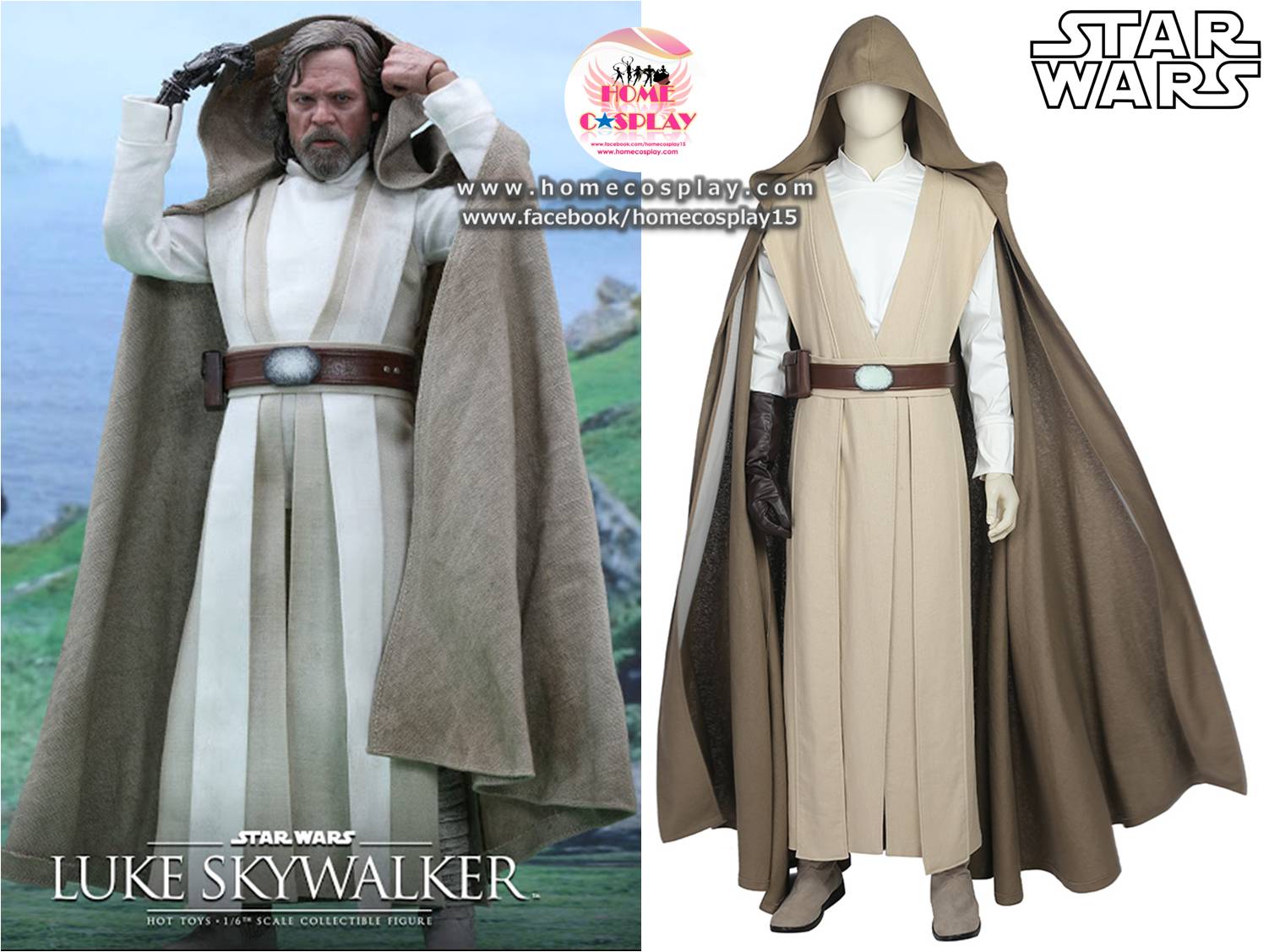 Premium Set: ชุดลุค สกายวอล์คเกอร์ Luke Skywalker - Star Wars