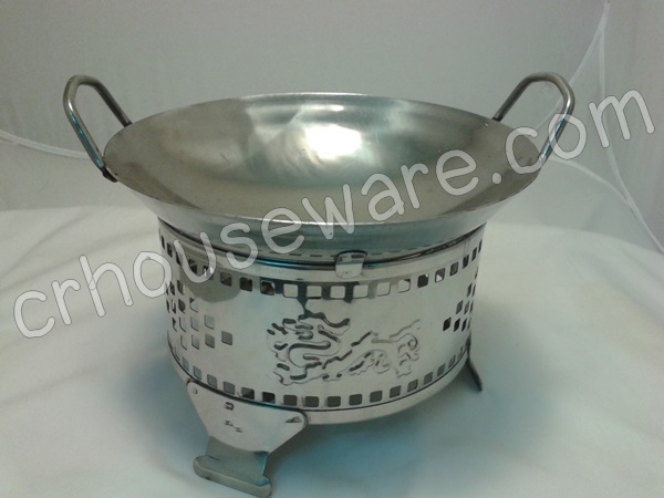 กระทะพร้อมเตาจิ้มจุ่มทำด้วยสเตนเลส 006-SS-01 Pan with stove dip Made with stainless steel. 006-SS-01.Hot and Sour Prawn Soup Dtom Yum Gkoong or Tom Yum Goong pot,酸辣虾汤火锅,Tôm nồi súp nóng và chua,ກຸ້ງຫມໍ້ແກງຮ້ອນແລະສົ້ມ, Panas dan Sour Udang periuk sup