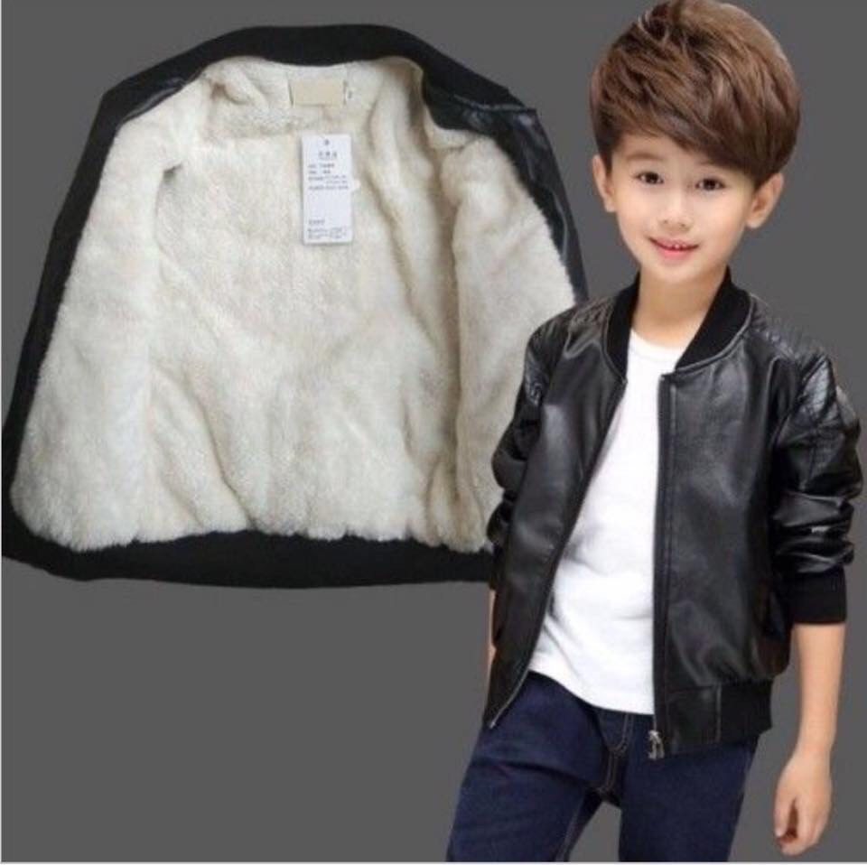 กันหนาว เสื้อแจ๊คเก็ตหนัง มีทั้งแบบบุขน และธรรมดา