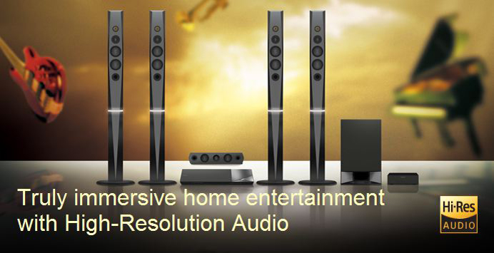 Sony ชุดโฮมเธียเตอร์ 3D บลูเรย์ 5.1Ch รุ่น BDV-N9200W