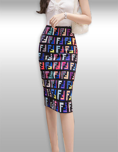 กระโปรงแฟชั่นลายสวยเก๋ มี 3ไซส รหัส2138