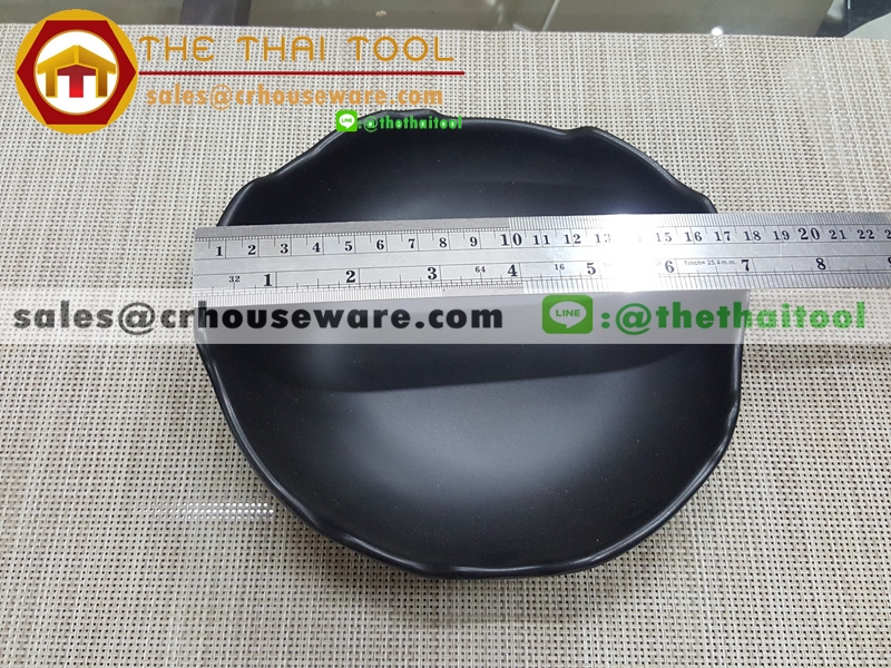 จานลึกขอบหยัก 7 นิ้ว 017-P3306-7