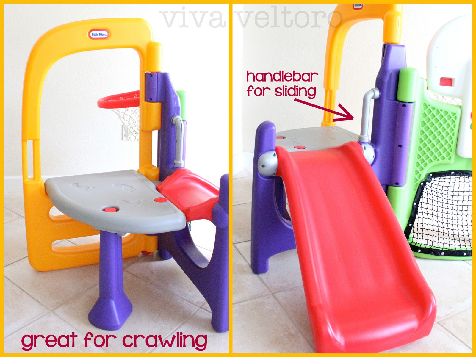 สไลด์ปีนป่ายพับเก็บได้ Little Tikes Fold Away Climber