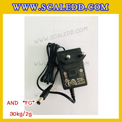 เครื่องชั่งน้ำหนักดิจิตอล พิกัด30กิโลกรัม ความละเอียด5g ยี่ห้อ AND รุ่น FG-30 ขนาดแท่นชั่ง30*38cm (เครื่องชั่งผ่านตรวจรับรองจากสำนักชั่งตวงวัด)