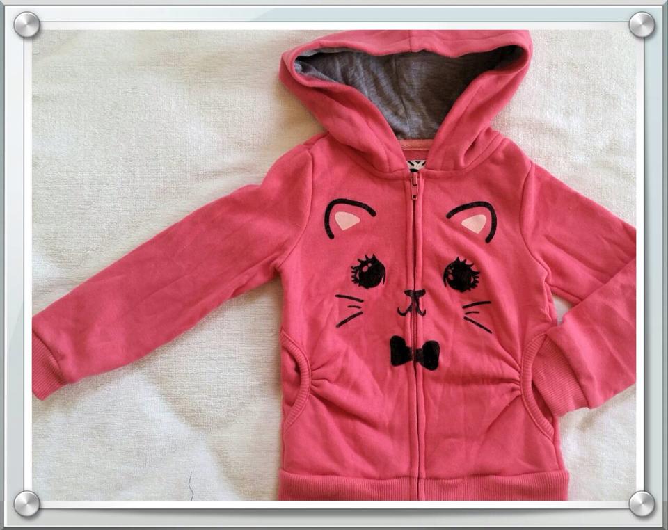 กันหนาว : เสื้อกันหนาว แมวสีชมพู