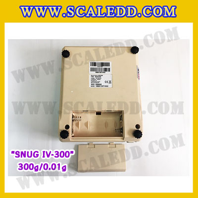เครื่องชั่งดิจิตอลทศนิยม2ตำแหน่ง 300g x 0.01g เครื่องชั่งน้ำหนักดิจิตอล300กรัม เครื่องชั่งน้ำหนัก300g เครื่องชั่งละเอียดสูง ตาชั่งละเอียดสูง300กรัม พิกัดน้ำหนัก 300g ความละเอียด0.01g ยี่ห้อ JADEVER รุ่น SNUG IV-300