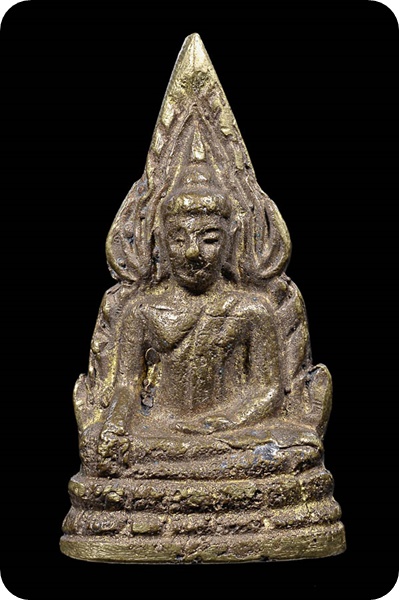 พระพุทธชินราช วัดสุทัศนเทพวรารามราชวรมหาวิหาร พระนคร กรุงเทพมหานคร ปี 2485 พิมพ์สังฆาฎิยาว