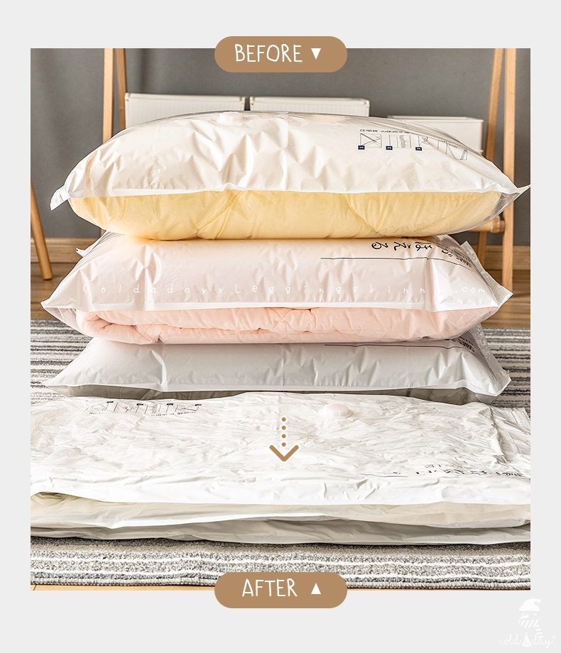 Vacuum Bag ถุงสูญญากาศสำหรับใช้เครื่องดูดลม 4 size