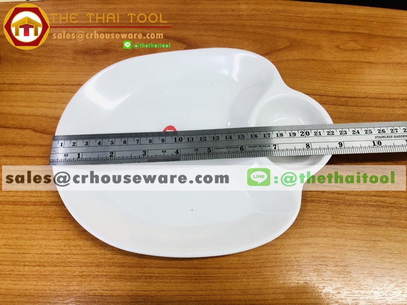 จานสแน็คเมลามีน 8.75" 017-SB-P197-8.75