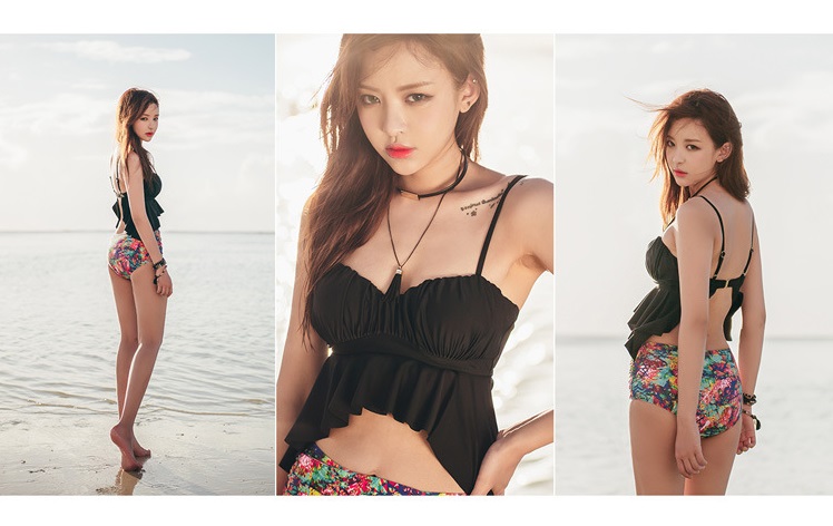 ชุดว่ายน้ำ ไซส์ xl ทูพีช รอบอก 32-38 เอว 28-32 สะโพก 32-38 นิ้วค่ะ สวยมากๆค่ะ