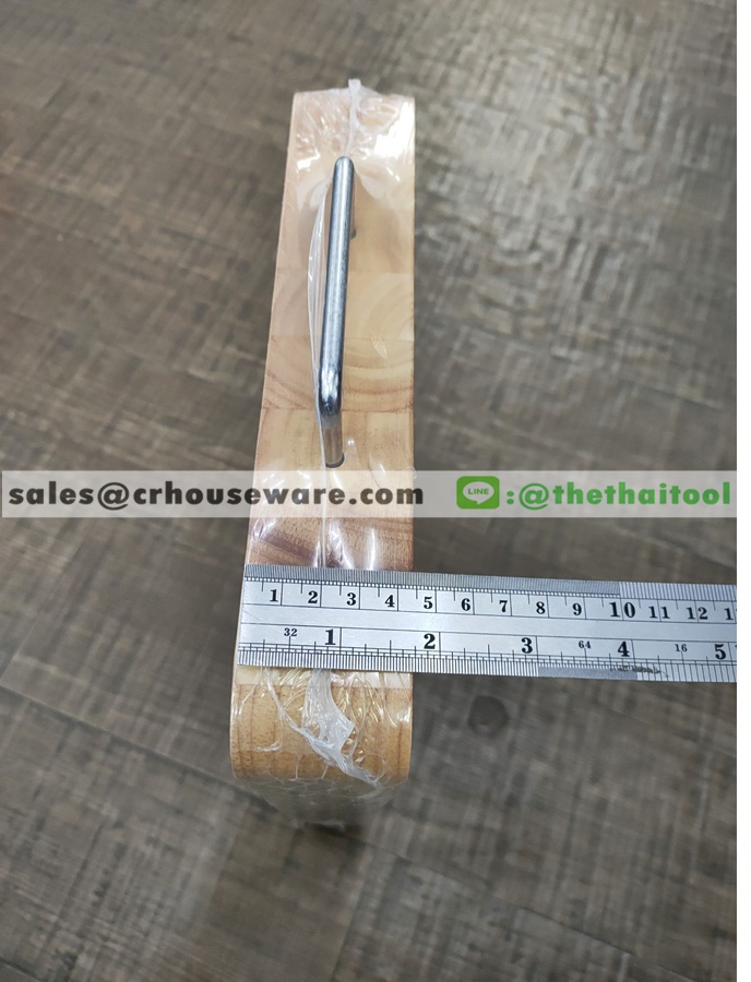 เขียงไม้ หนาพิเศษ 10*15*2 นิ้ว รหัส 011-KCR-10152,เขียงไม้หนาพิเศส,เขียงไม้หนาอุตสาหกรรม