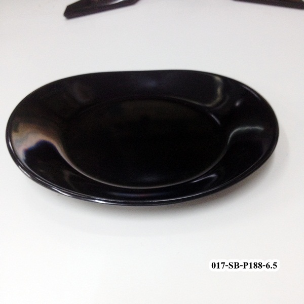 จานเมลามีนวงรี 6.5"017-SB-P188-6.5