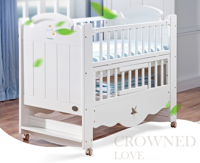 TP21049 (WD19) เตียงไม้สีขาว ปรับเป็นโต๊ะได้ ปรับเป็นเตียงเดี่ยวได้