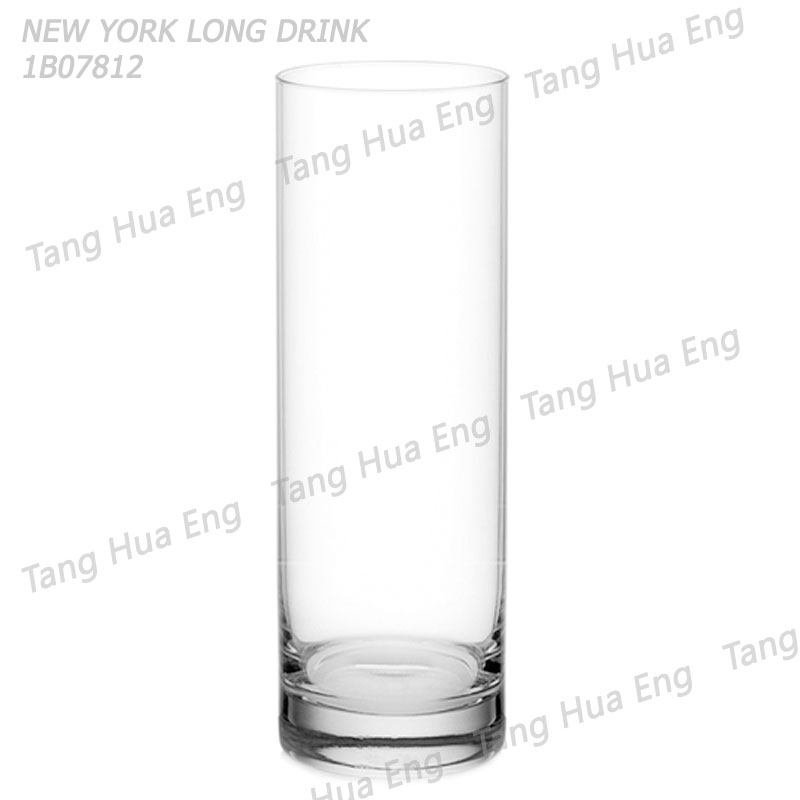 ( 1 โหล ) แก้ว NEW YORK LONG DRINK, 340 มล. #1B07812 ยี่ห้อโอเชี่ยน