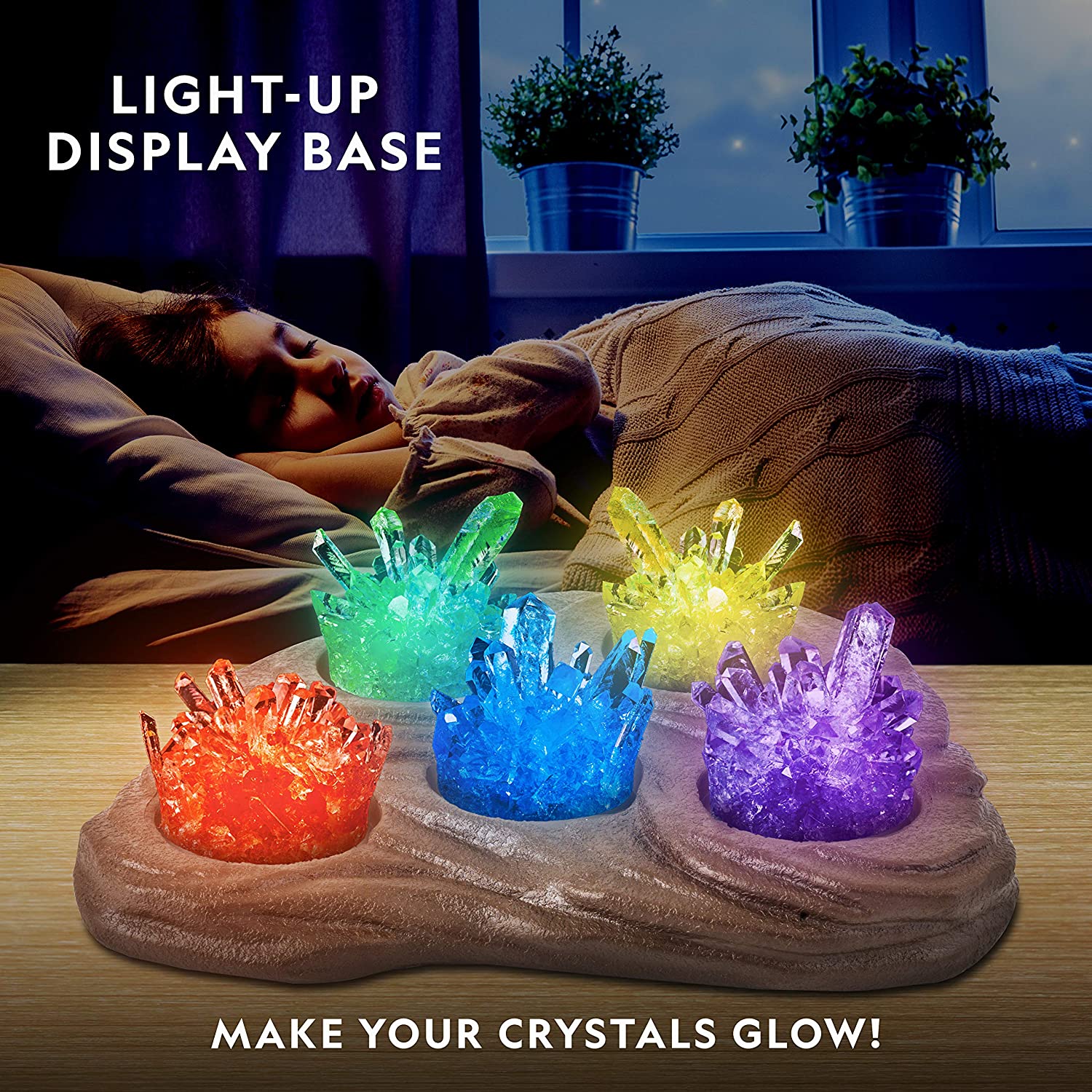 ชุดสร้างหินคริสตัล NATIONAL GEOGRAPHIC Mega Crystal Growing Lab