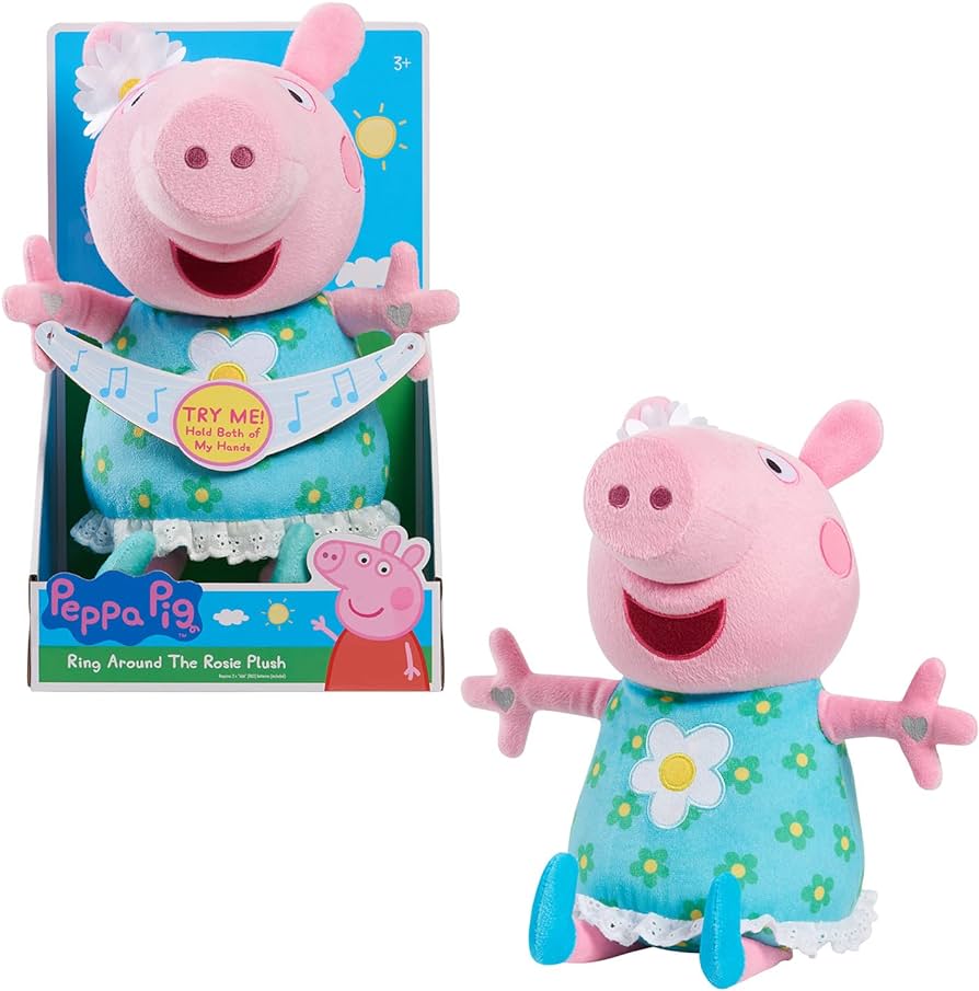 ตุ๊กตาร้องเพลงได้ Peppa Pig Ring Around the Rosie Singing Plush