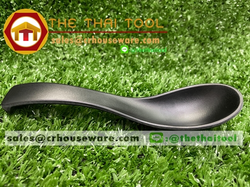 ช้อนสั้น สีดำ