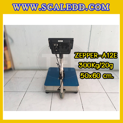 เครื่องชั่งน้ำหนักดิจิตอล พิกัด300kg ความละเอียด20g รุ่น A12 แท่นชั่งขนาด50x60cm