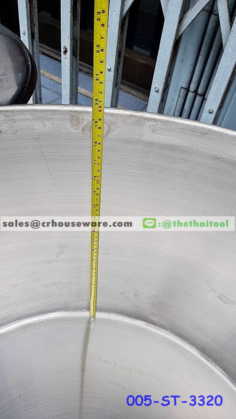 หม้อสตูว์สเตนเลส 005-ST-3320,หม้อต้มหน่อไม้สเตนเลส,หม้อต้มหน่อไม้อย่างดี,หม้อต้มหน่อไม้อุตสาหกรรม