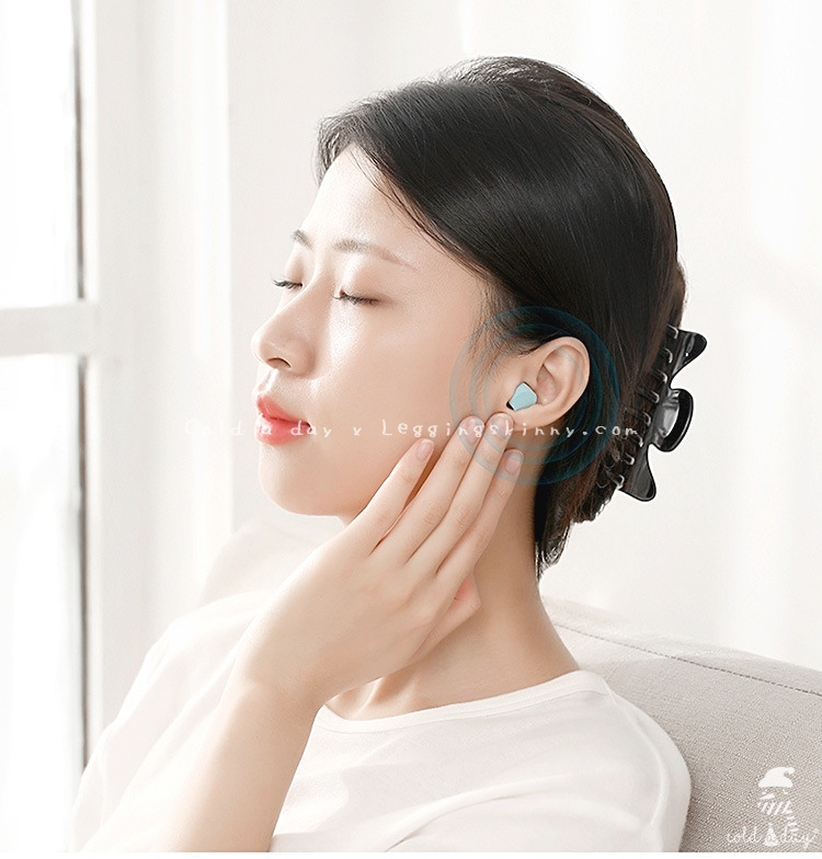 Fasola Ear Plug ที่อุดหูกันเสียง 5 คู่ต่อกล่อง มี 2 สี