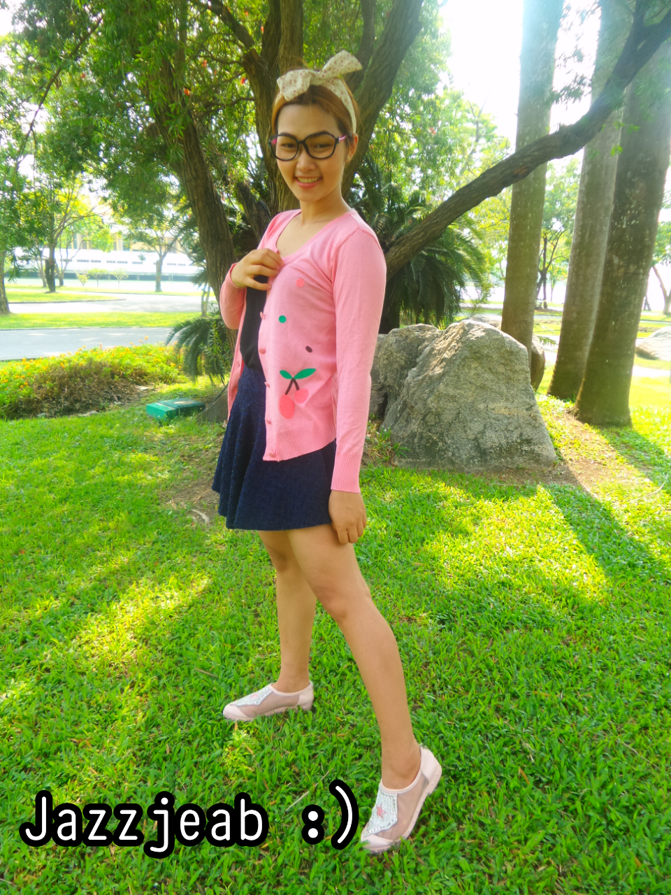 เสื้อคลุม เชอรี่ สีชมพู