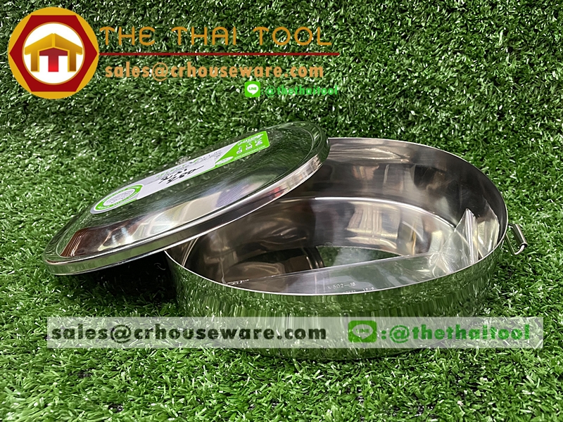 กล่องอาหารสเตนเลสสตีล,กล่องนึ่งอุปกรณ์การแพทย์,กล่องสเตนเลสนึ่งฆ่าเชื้อ,กล่องอาหารกลางวันสเตนเลสแท้ รหัส 100-JG-K502A