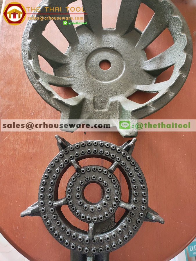 หัวเตา C30 แบบวาล์วโยก พร้อมกระทะ 091-C30