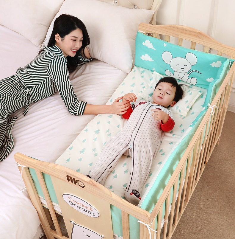 เตียงนอนไม้สำหรับเด็ก Double Bed ปรับขยายเตียงใหญ่ได้ TB101013 (W3)