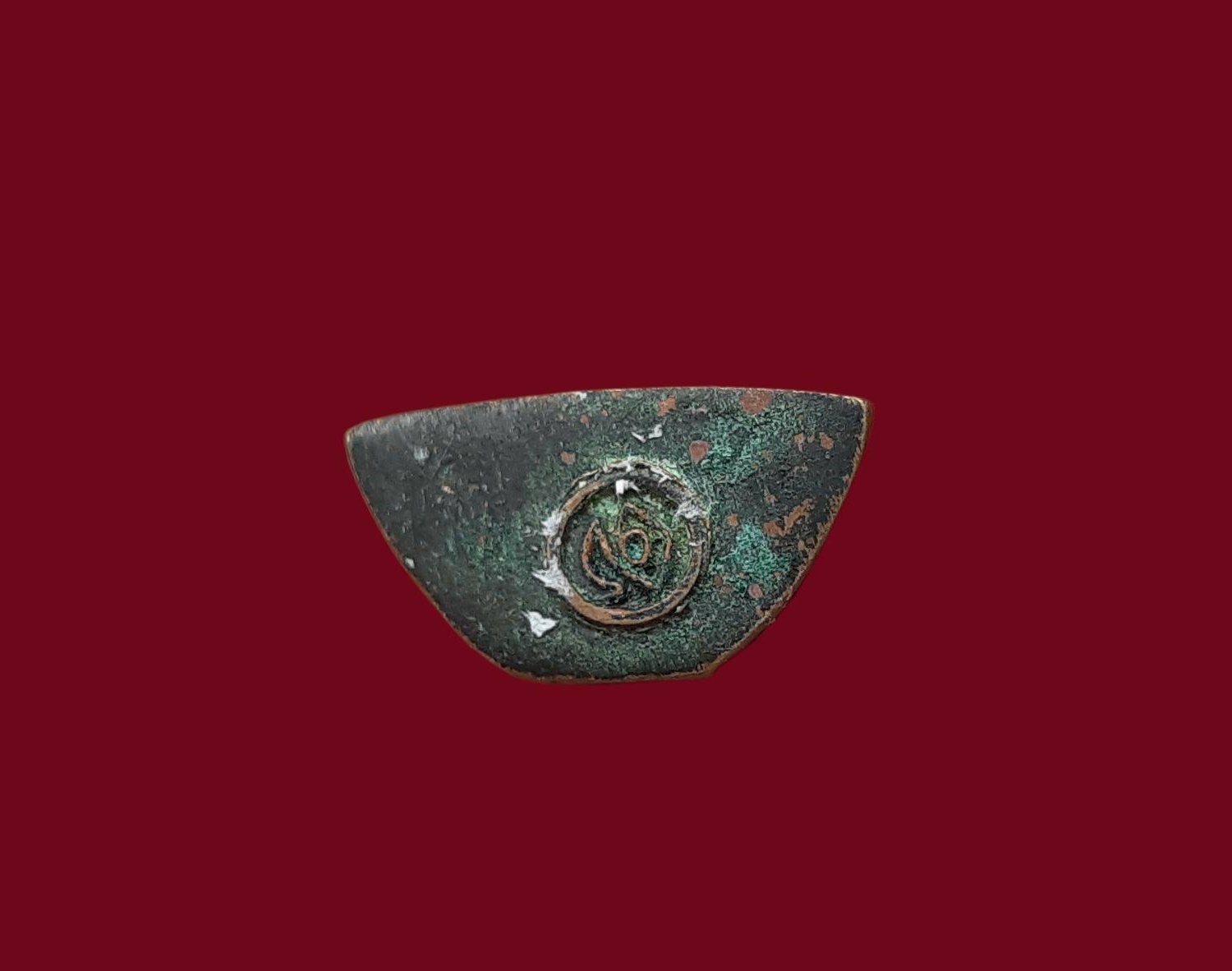 กริ่ง หลวงพ่อทอง วัดบางไผ่ นนทบุรี เนื้อทองผสม อุดฝากริ่งโค๊ดอุ