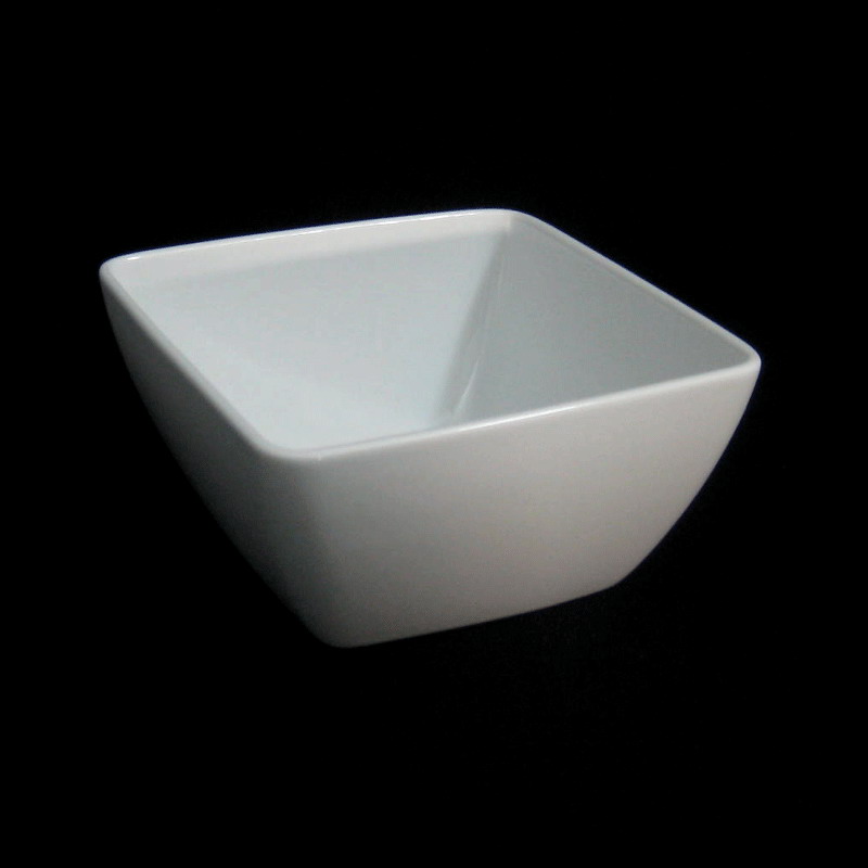ชามเหลี่ยมญี่ปุ่น 12.5 ซม. ( 5 นิ้ว ) # 4122 ยี่ห้อ Royal porcelain (รอยัล พอร์ซเลน )