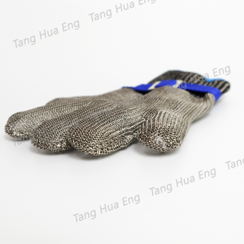 ถุงมือสเตนเลสแกะหอยนางรม