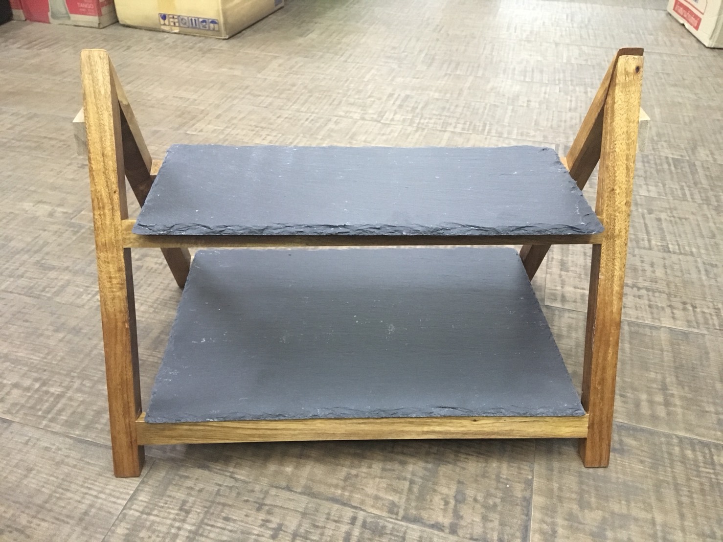 ชั้นวางไม้+แผ่นหิน 005-MSL