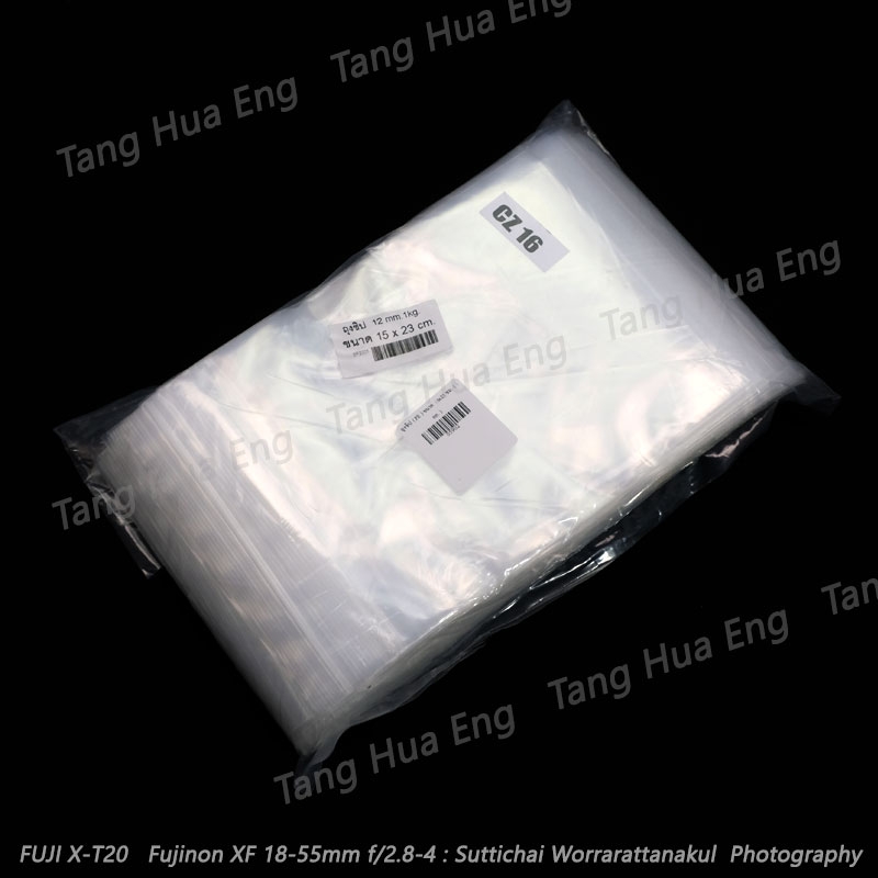 ถุงซิป ( PE ) ขนาด 15x23 ซม. ( 1 กก. )